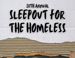 Sleepout for the Homeless